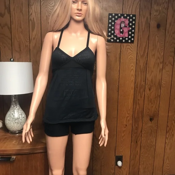 Lululemon Tank Top-Black-Size 2 -Good Condition - Picture 3 of 12